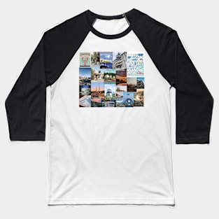 maine aesthetic collage Baseball T-Shirt